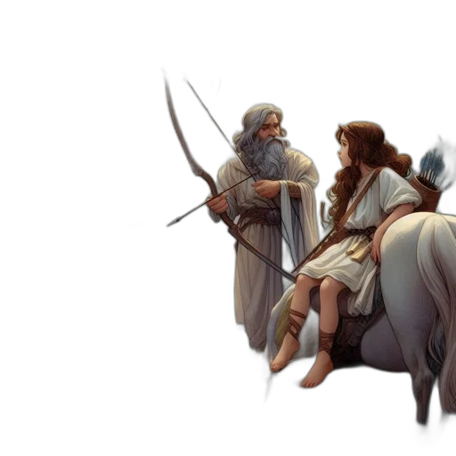 sword, concept art, fantasy art, pixel art, 3d render, snow, elderly, man transparent PNG cut-out
