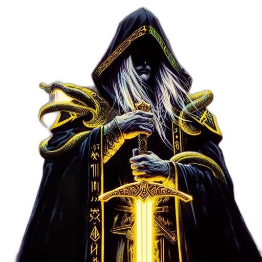 staff, sword, mask, weapon, concept art, fantasy art, pixel art, comic book art transparent PNG cut-out