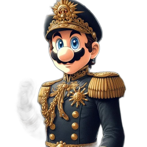 staff, crown, hat, mask, 3d render, concept art, pixel art, cartoon transparent PNG cut-out