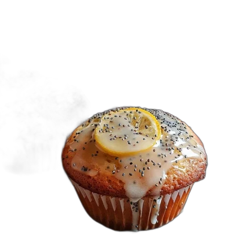 food, photorealistic, 3d render, several, freshly, baked, muffins, golden-brown transparent PNG cut-out
