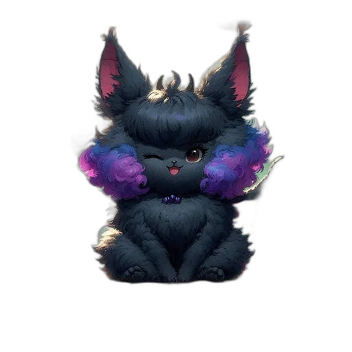staff, creature, mask, animal, fantasy art, concept art, pixel art, watercolor transparent PNG cut-out