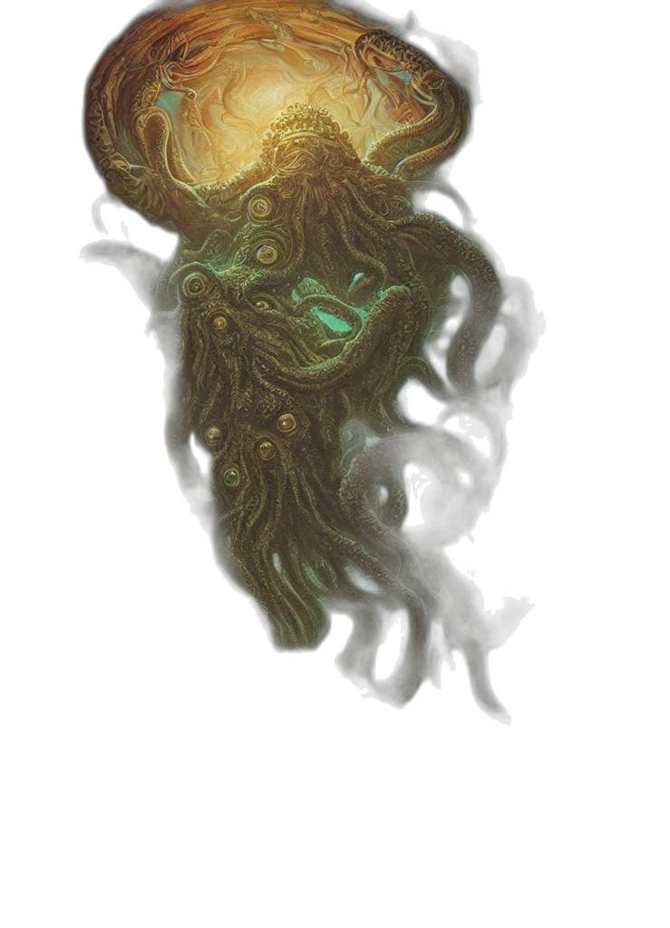 creature, mask, hair, dragon transparent PNG cut-out