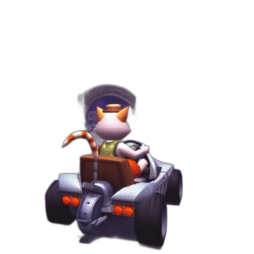 robot, car, weapon, staff, 3d render, concept art, pixel art, gaming transparent PNG cut-out