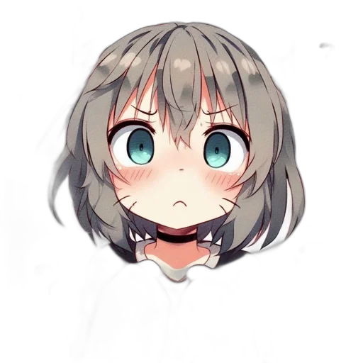 face, creature, robot, mask, anime, pixel art, watercolor, cartoon transparent PNG cut-out