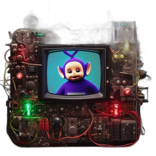 robot, mask, car, creature, concept art, cyberpunk, 3d render, outer space transparent PNG cut-out