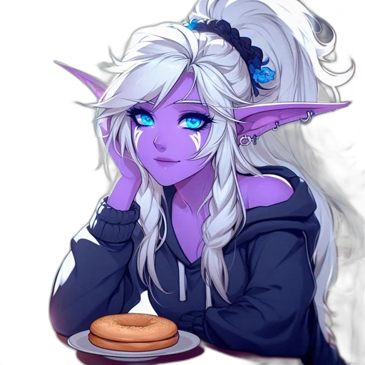 food, dragon, staff, pixel art, fantasy art, concept art, anime, blue transparent PNG cut-out