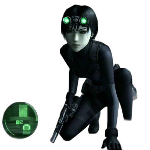 robot, weapon, staff, concept art, 3d render, cyberpunk, pixel art, green transparent PNG cut-out