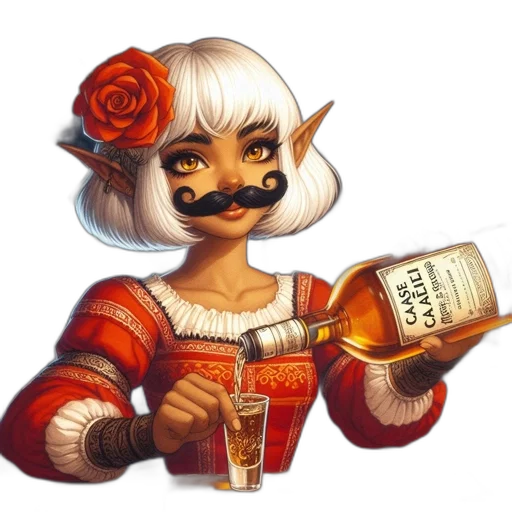 staff, face, fantasy art, pixel art, concept art, photorealistic, elf-like, figure transparent PNG cut-out