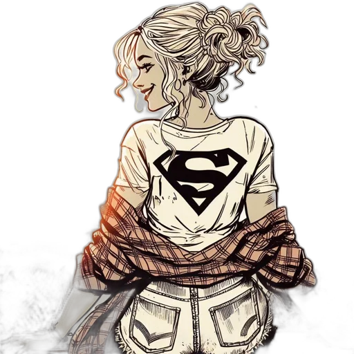 dress, comic book art, concept art, fantasy art, watercolor, earth tones, monochrome, dark transparent PNG cut-out