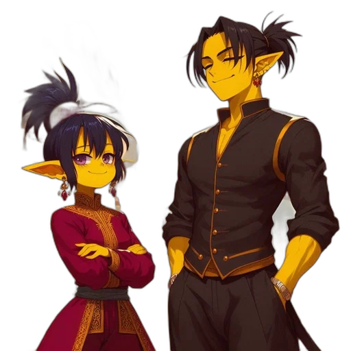 staff, fantasy art, concept art, pixel art, anime, dark, golden, red transparent PNG cut-out