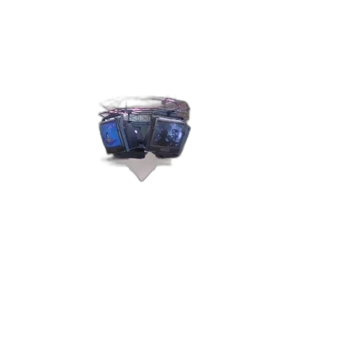mask, robot, jewelry, hat, 3d render, photorealistic, pixel art, concept art transparent PNG cut-out