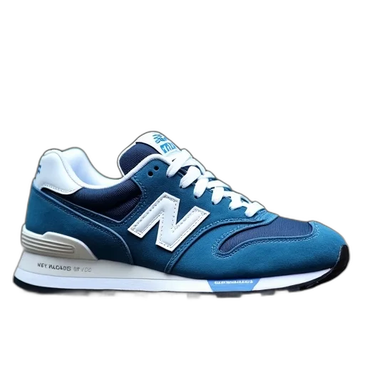 shoes, 3d render, blue, new, balance, men, 997, made transparent PNG cut-out
