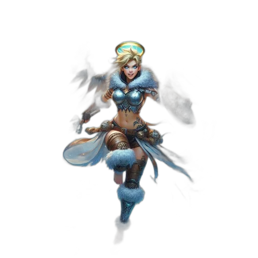 staff, weapon, jewelry, concept art, fantasy art, pixel art, 3d render, blue transparent PNG cut-out