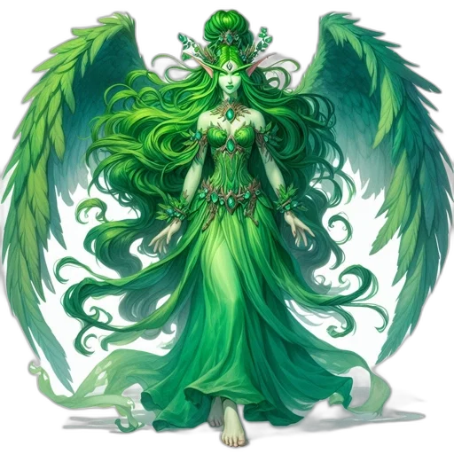 dragon, fantasy art, concept art, pixel art, comic book art, green, ethereal, regal transparent PNG cut-out