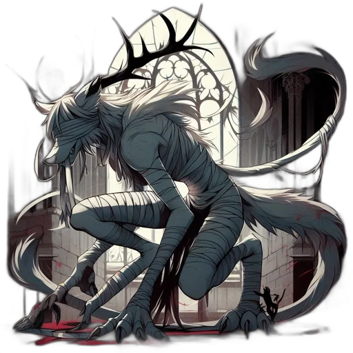 dragon, creature, animal, mask, concept art, fantasy art, pixel art, anime transparent PNG cut-out