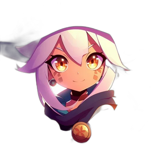 staff, weapon, face, dragon, anime, pixel art, concept art, fantasy art transparent PNG cut-out