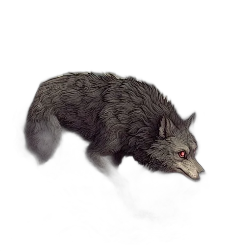 animal, creature, staff, weapon, 3d render, concept art, photorealistic, fantasy art transparent PNG cut-out