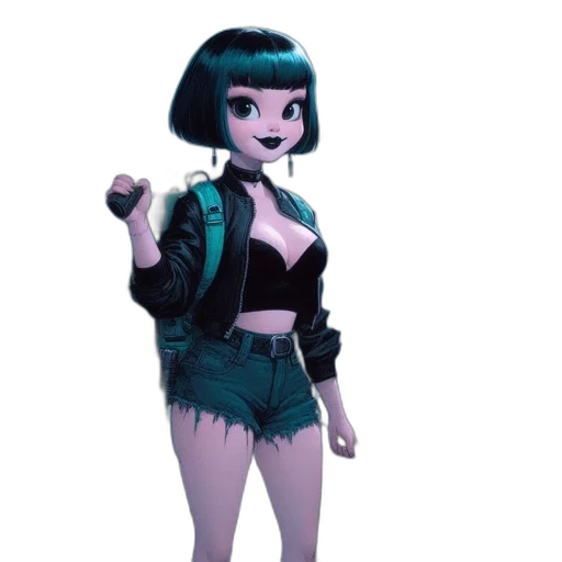 jacket, robot, dress, creature transparent PNG cut-out