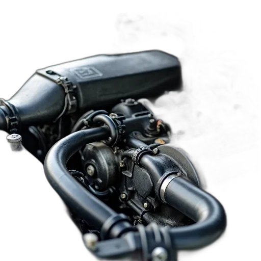 robot, car, weapon, 3d render, photorealistic, concept art, close-up, view transparent PNG cut-out