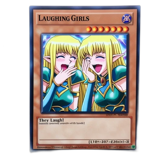 weapon, dragon, anime, two, identical, laughing, female, characters transparent PNG cut-out