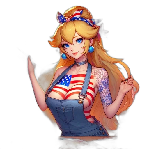 dress, staff, hat, crown, pixel art, anime, concept art, fantasy art transparent PNG cut-out