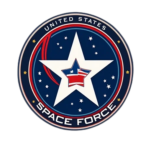 staff, face, outer space, logo, united, states, space, force transparent PNG cut-out