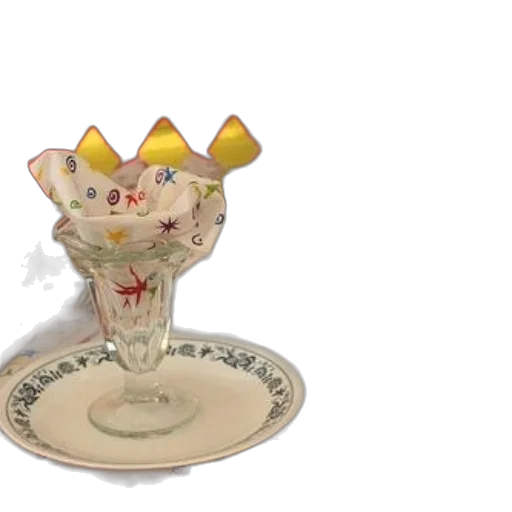 crown, jewelry, 3d render, festive, table, setting, colorful, star-patterned transparent PNG cut-out