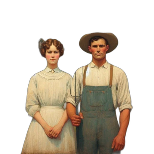 hat, dress, staff, face, oil painting, pixel art, concept art, photorealistic transparent PNG cut-out