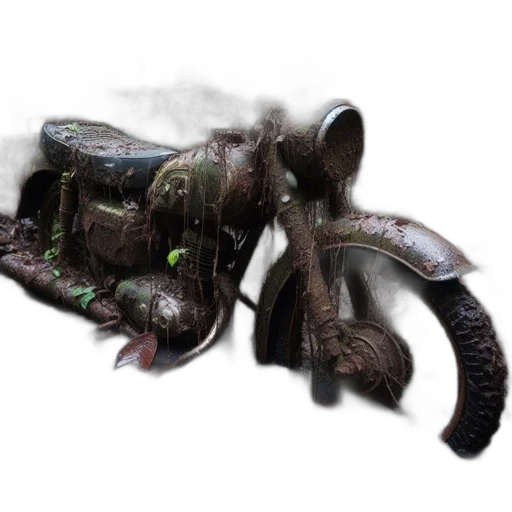 weapon, robot, creature, dragon, concept art, fantasy art, 3d render, photorealistic transparent PNG cut-out