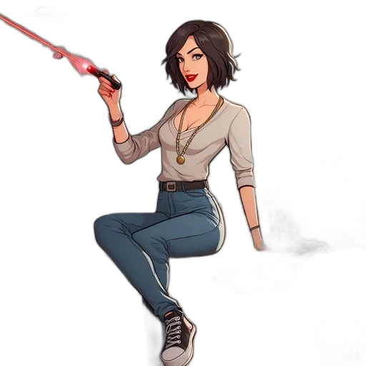 staff, sword, weapon, concept art, comic book art, fantasy art, pixel art, fire transparent PNG cut-out