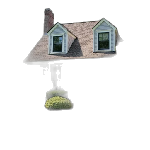 umbrella, building, hat, furniture, 3d render, concept art, photorealistic, pixel art transparent PNG cut-out