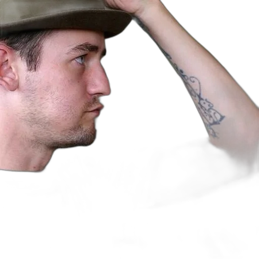 hat, face, staff, hair transparent PNG cut-out