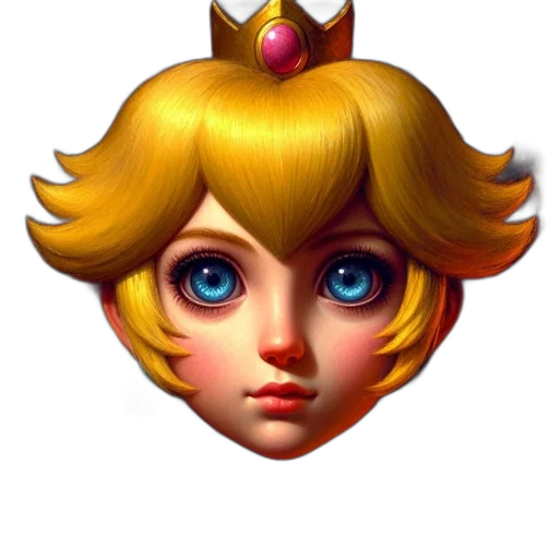 crown, face, staff, jewelry, concept art, fantasy art, 3d render, pixel art transparent PNG cut-out