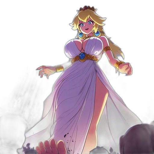 dress, crown, concept art, fantasy art, anime, watercolor, fire, pastel transparent PNG cut-out