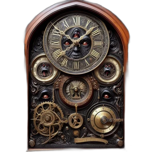 jewelry, furniture, staff, weapon, photorealistic, elaborate, clock, stern transparent PNG cut-out