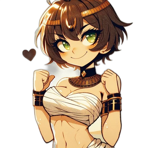 dress, staff, robot, weapon, anime, pixel art, concept art, fantasy art transparent PNG cut-out