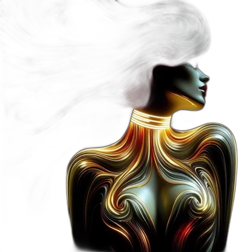 mask, dress, jewelry, crown, fantasy art, photorealistic, 3d render, concept art transparent PNG cut-out