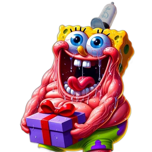 creature, robot, face, animal, 3d render, concept art, photorealistic, oversized transparent PNG cut-out