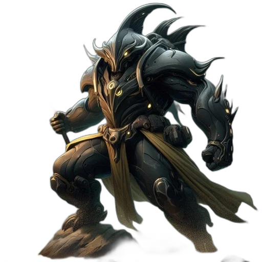 dragon, weapon, sword, concept art, fantasy art, comic book art, 3d render, dark transparent PNG cut-out