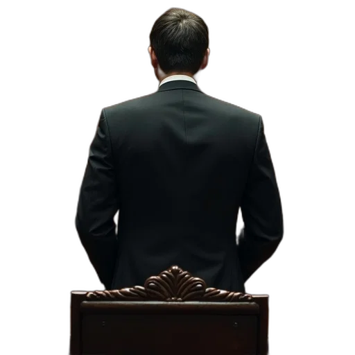 staff, furniture, jacket, face, concept art, court, during, courtroom transparent PNG cut-out
