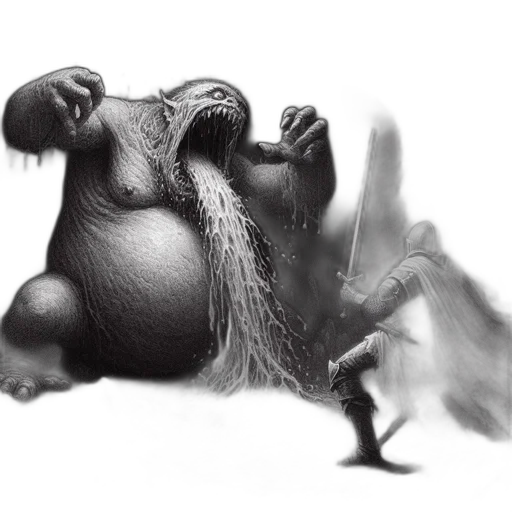creature, animal, hair, dragon, concept art, photorealistic, pencil sketch, 3d render transparent PNG cut-out