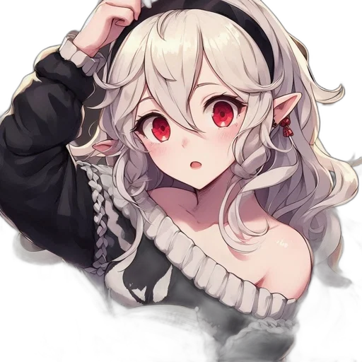 hat, crown, weapon, staff, anime, pixel art, fantasy art, concept art transparent PNG cut-out