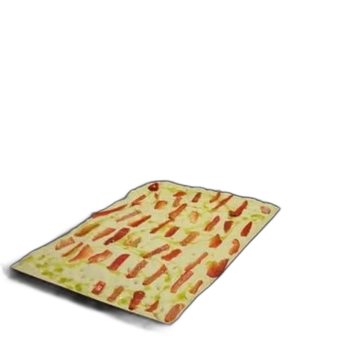 food, furniture, 3d render, pizza, tomato, slices, baking, tray transparent PNG cut-out