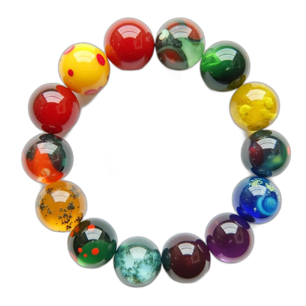 jewelry, crown, staff, 3d render, colorful, collection, marbles, arranged transparent PNG cut-out
