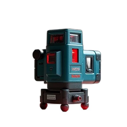 robot, staff, weapon, 3d render transparent PNG cut-out