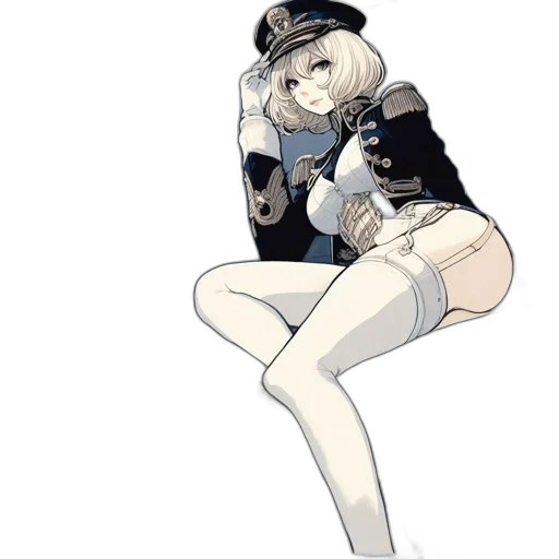 robot, dress, staff, weapon, concept art, pixel art, anime, cartoon transparent PNG cut-out