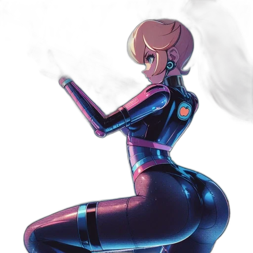 robot, dress, weapon, jacket, concept art, comic book art, cartoon, anime transparent PNG cut-out