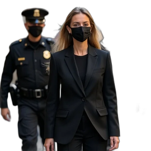 mask, jacket, dress, staff, cyberpunk, fog, group, people transparent PNG cut-out