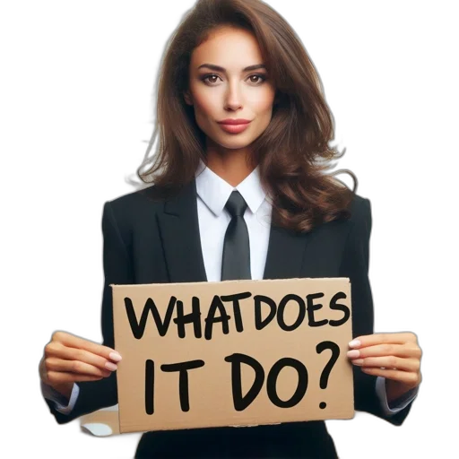 dress, staff, woman, brown, hair, stands, against, white transparent PNG cut-out