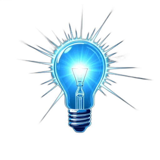 staff, 3d render, concept art, photorealistic, stylized, illustration, light, bulb transparent PNG cut-out
